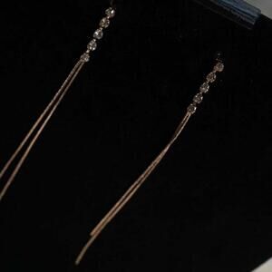 Chic Gold Dangle Earrings